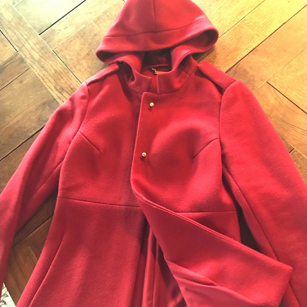 Diane Von Furstenberg wool coat